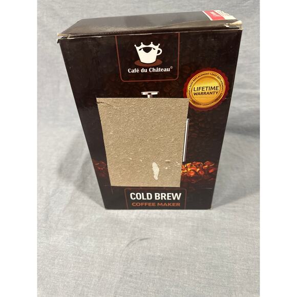 Cafe Du Chateau 34oz Air Tight Cold Brew Fridge Coffee Maker - Picture 6 of 6